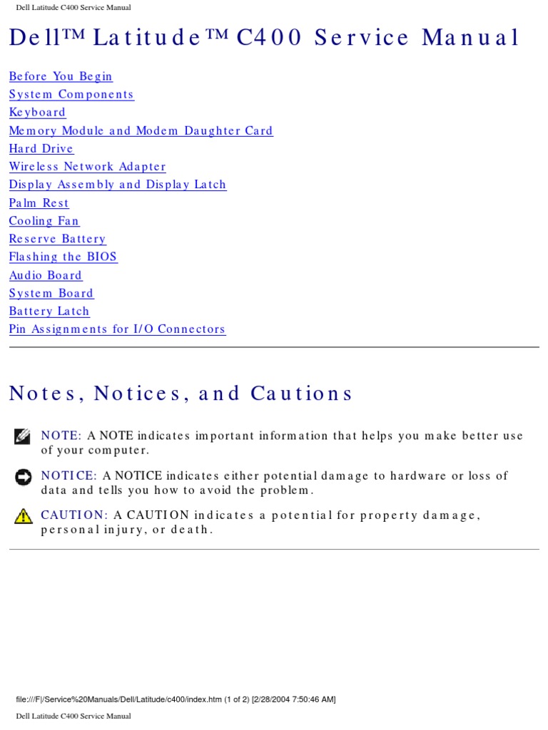 C400 | PDF | Electrical Connector | Bios
