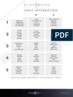 Emotions Sheet