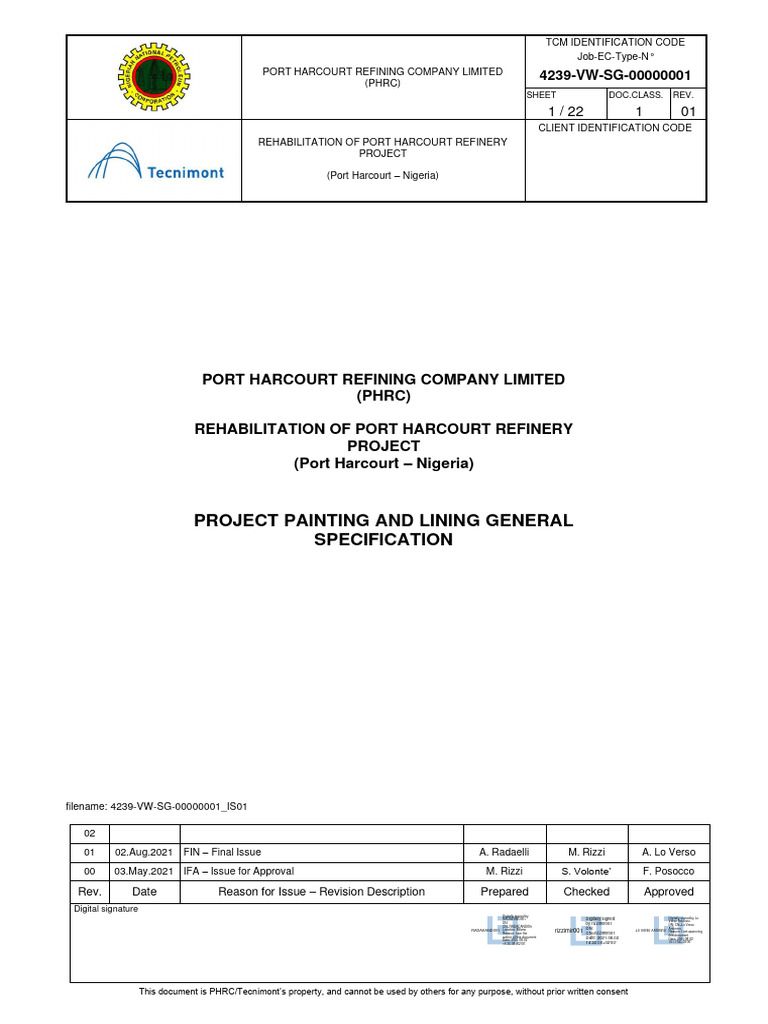 4239VwSg00000001Is01 Project Painting and Lining General