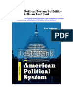 American Political System 3rd Edition Kollman Test Bank