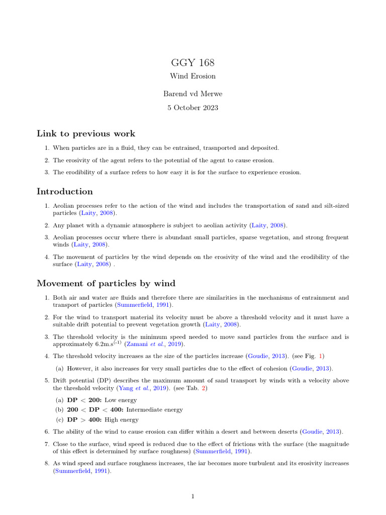 wind-erosion | PDF | Wound | Erosion