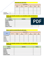 Cuadros de Datos