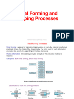 Metal Forming & Shaping Processes