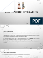 Los Géneros Literarios