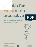 1 Tactic For +57 - More Productive Day at Work
