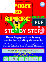 Reporting Questions Orders Step by Step Grammar Guides 87222