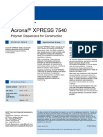 Acronal XPRESS 7540-EN