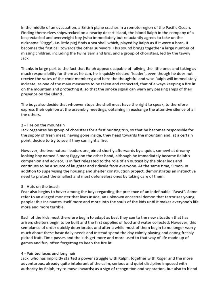 lord of the flies pdf chapter 12 Lord of the flies chapter 12 homework