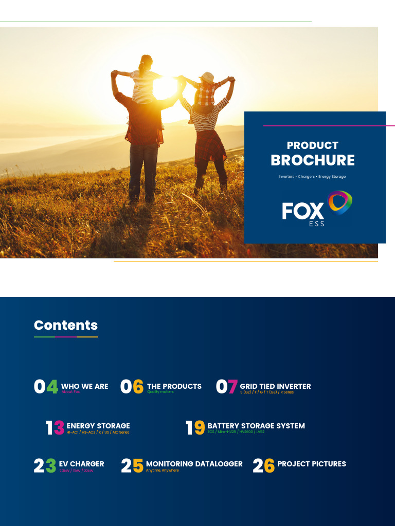 Fox ESS Brochure PDF