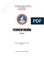 TAREA 6. Fermentación 