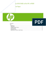 Setting Up SATA RAID On The HP xw9300 Mini-White Paper