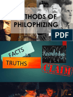 Philo Lesson 2 Methods of Philosophizing