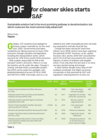 DecarbonisationTechnology SAF