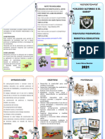 TRIPTICO ROBOTICA FAMILIAS