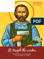 ST Joseph The Worker Novena