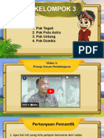 Kelompok 3 - Observasi Video - Teguh Priyanto