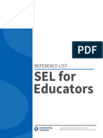 SEL For Educators - Reference List - VF