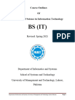 BSIT Course Outlines