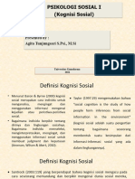 Materi Psikologi Sosial 1 (Kognisi Sosial)