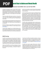 OQ-45 Scoring Guide for Clinicians | PDF | Mental Disorder | Depression ...
