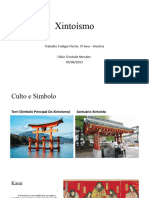 Trabalho de Historia - Xintoísmo 03-06-2023