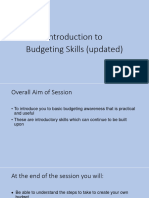Budgeting Powerpoint (Guild Branded) One To Use