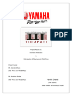 Yamaha Training Report