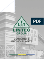 LINTEC Concrete Mixing Plants En15