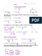 1.2 - Trig - Review Solutions