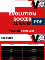 Al Wajba Soccer School Term 1 Part 2 Training Schedule 23