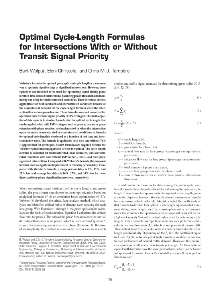 Optimal Cycle Length Formulas for TSP | PDF | Mathematical Optimization ...