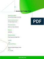 1er Avance Del Trabajo Final Teorías Del Aprendizaje y La Memoria