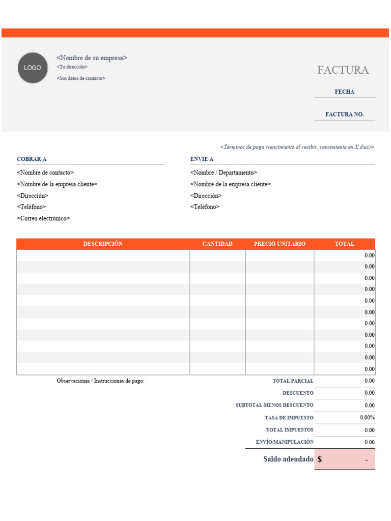 Factura Detallada para Clientes | PDF | Economias | Impuestos