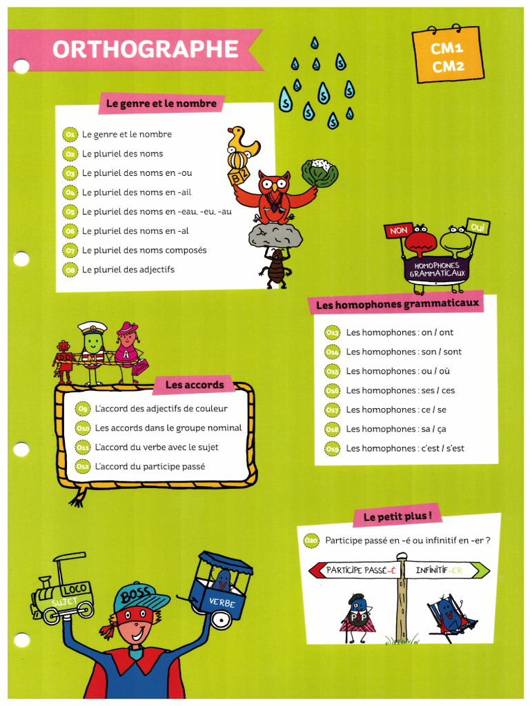 Orthographe C3 | PDF