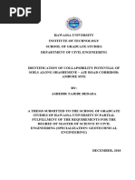 Ashebir Tajebe - Identification of Collapsibility Potential of Problematic Soil Along Shashemene - Aje Road Corridor, Ambure Site