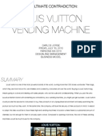 The Ultimate Contradiction - Louis Vuitton Vending Machine