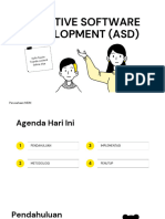 Adaptive Software Development (Asd) : Syifa Fauzia Trianda Jun Iardi Salma Alya