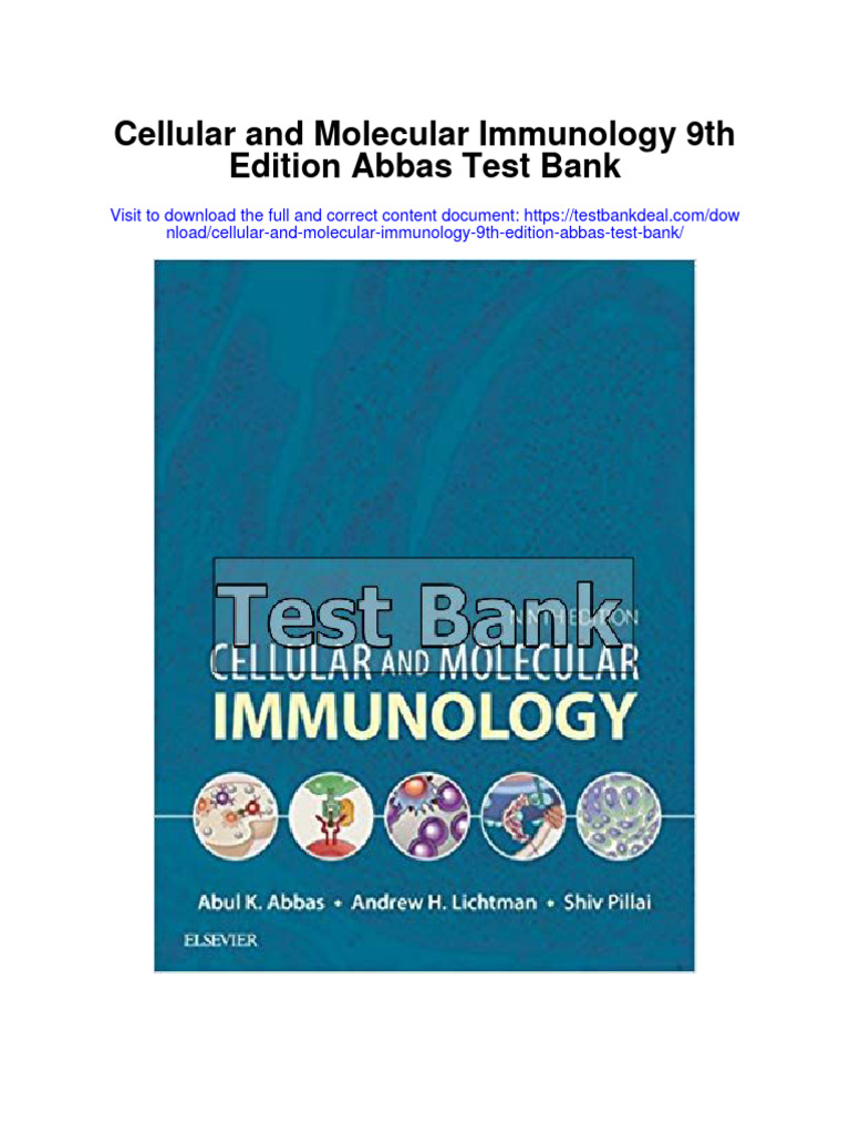 Cellular And Molecular Immunology, 9Th Edition – CEVFQ
