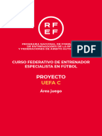 Tarea Proyecto Uefa C Área Juego