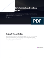 Senam Indah: Keindahan Gerakan Dan Kesehatan: by Cakk Diii