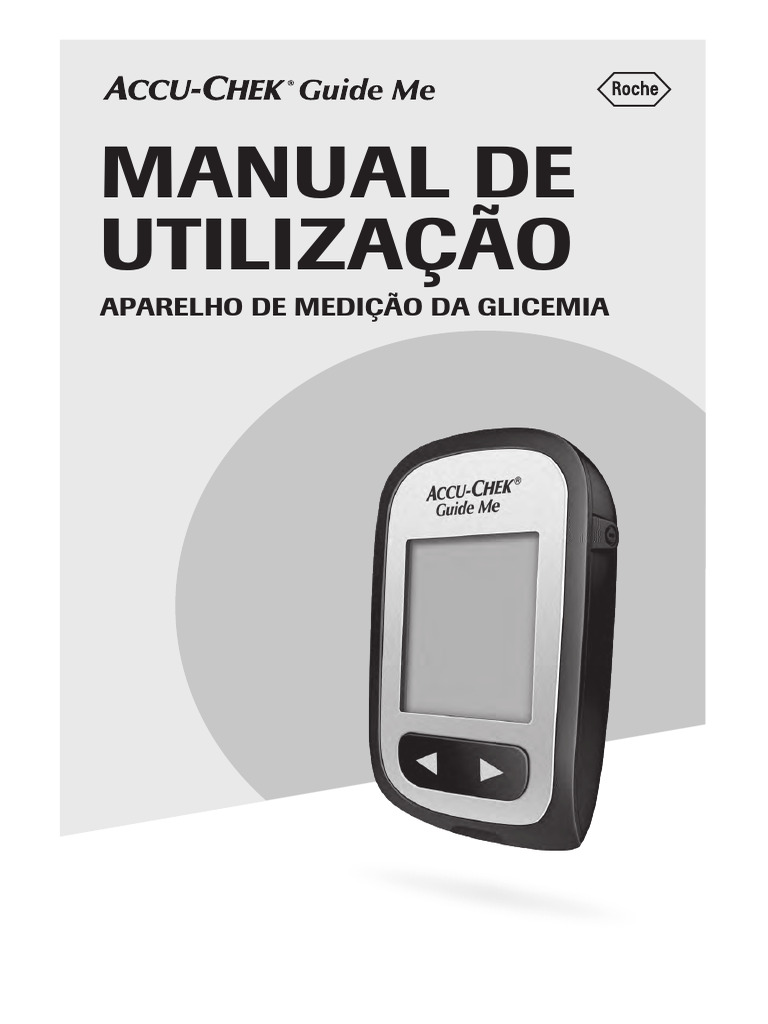 Manual do Aparelho Accu-Chek Guide Me | PDF | Hipoglicemia | Diabetes
