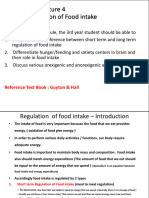Regulation of Food Intake