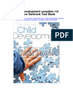 Child Development Canadian 1st Edition Santrock Test Bank