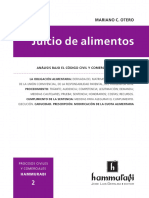 Juicio de Alimentos - Mariano C. Otero