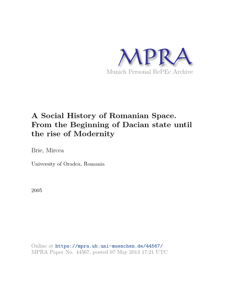 MPRA Paper 44567 | PDF