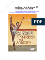 Clinical Kinesiology and Anatomy 5th Edition Lippert Test Bank