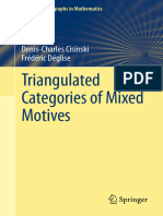 Triangulated Categories of Mixed Motives: Denis-Charles Cisinski Frédéric Déglise