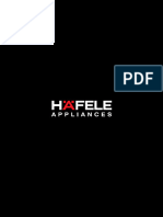 2021 Hafele Appliances Retail Pricelist Ver 1.04