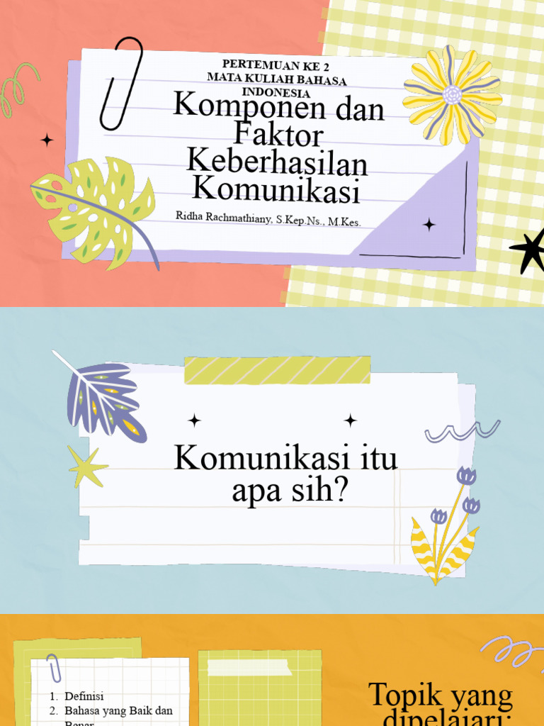 komunikasi terbuka dalam penilaian kontribusi