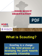 Senior Scouting Orientation